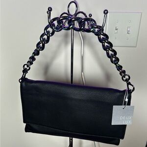 Deux Lux Black Women's Crossbody Handbag